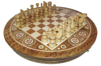 Шахматы с инкрустацией