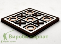 Wooden Tic-Tac-Toe Game