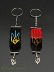 Брелок из бисера с трезубцем