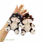 Брелок плюшевый «Котик»