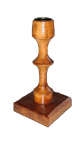 Деревянный подсвечник