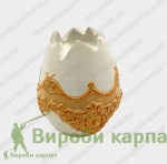 Керамический подсвечник яйцо