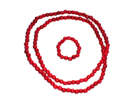 Бусы с браслетом (большие) 150 см