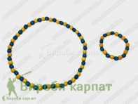 Бусы детские патриотические