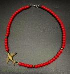 Ожерелье коралл полет души