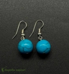 Серьги бирюза