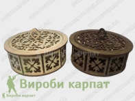 Шкатулка крулая