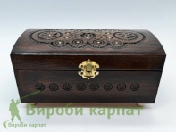 Резная шкатулка 21х11х9см