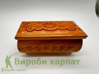 Шкатулка деревянная 15х8х8см