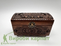 Шкатулка из дерева 16х8х9см