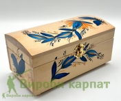 Шкатулка ручной работы с росписью 11х21см