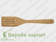 Деревянная лопатка шумовка 30 см