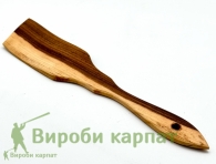 Деревянная кухонная лопатка ореховая