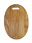 Овальна обробна дошка 25х35см