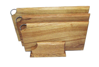 Дубовый набор разделочных досок
