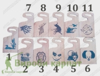 Обробна дошка з епоксидною смолою