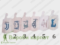 Разделочная доска с эпоксидной смолой