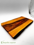 Деревянная ореховая доска 32х24см