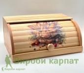 Деревянная хлебница из бука