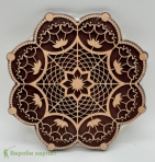 Wooden Stand “Floral Lace”