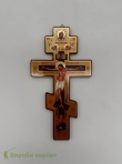 Деревянный крест распятия