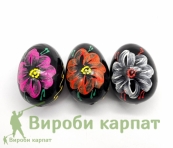 Деревянное расписное яйцо