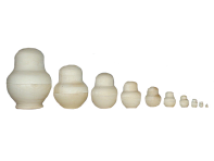 Матрешка заготовка 10-ка