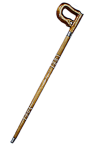 Деревянная трость "Змея 2"