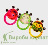 Погремушка ручная микс
