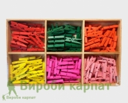 Набор прищепок