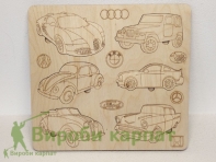 Пазл из фанеры