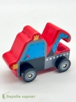 Деревянный игрушечный эвакуатор с крюком