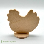 Декоративная деревянная фигурка Курочка