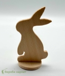 Декоративная деревянная фигурка Зайчик