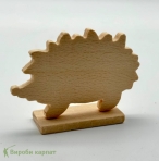 Декоративная деревянная фигурка Ёжик