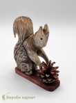 Белочка с шишкой