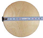 Деревянная тарелка 12 см.