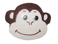 Смайл обезьянки на магните