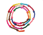 Деревянная гирлянда 