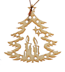 Ёлка со свечами