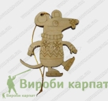 Мышка  на коньках