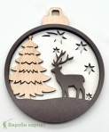 Украшение на елку олень