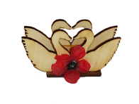 Пара лебедей