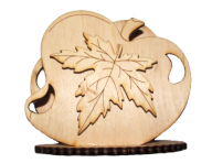 Салфетница лист