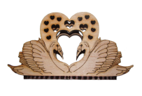 Салфетница Лебединая пара