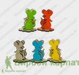 Салфетница мыша