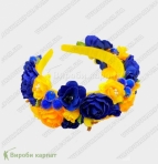 Венок на голову с цветами