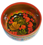 Миска. (Петраковская роспись)