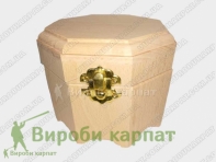 Шкатулка под декупаж 11х11х9см