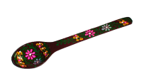Расписная ложка 25 см